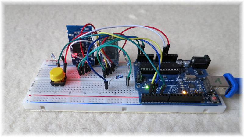 Circuit diagram to measure voltage