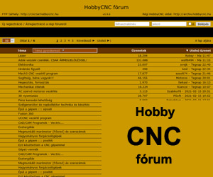 Hobby CNC oldal
